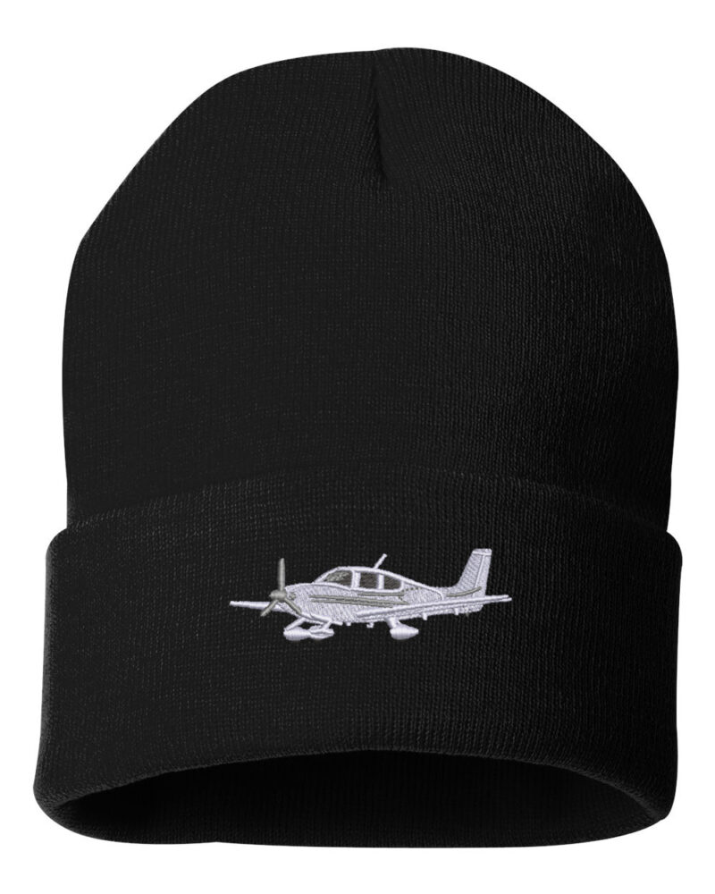 24B Cirrus Air Craft Beanie Black