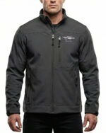 A professional Custom Piper Cherokee Tail Number Jacket with personalized low-wing aircraft embroidery.